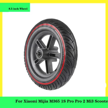 8,5-инчови Твърди безвоздушные гуми, джанти взривозащитени мобилни гуми с червена точка за скутер Xiaomi Mijia M365 1S Mi3