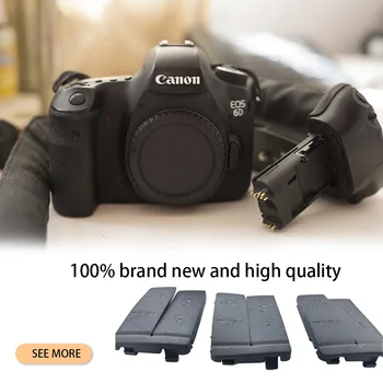USB-дъвка за закрепване на капачката на обектива, защитни средства, пылезащитная гумена задвижваната, долна капачка, оборудване за Canon 6D