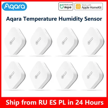 Сензор за Температура Aqara Оригинален Сензор за Влажност на ZigBee Дистанционно Управление Умен Дом Работа С Xiaomi Home app Mijia Хъб Homekit