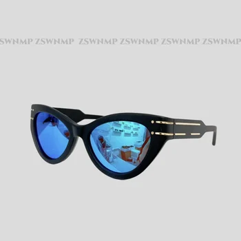 Продажба на ретро ацетатных многоцветни слънчеви очила за жени, мъже, черни маркови дизайнерски летните женски партита, футуристичен големи слънчеви очила