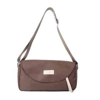 Чанта през рамо за жени, чанта за подмишниците, ретро-портфейл, чанта за пазаруване, клатч с цип