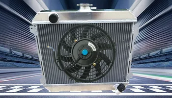 Алуминиев радиатор за Nissan Stanza Datsun 620 MT 1975-1979 г. издаване на Нов 2.0 L 1975 1976 1977 1978 1979 75 76 77 78 79 & ФЕН