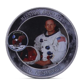 САЩ 50-та годишнина от кацането на Аполо-11 на Луната Сребърни монети 