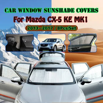 За Mazda CX-5 KE CX5 MK1 2013 2014 2015 2016 2017 Кола Прозорец на сенника на Предното Стъкло UV-Рефлектор Козирка Автоаксесоари