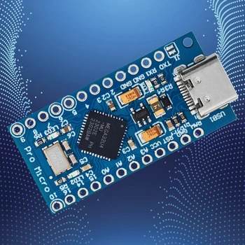 Pro Micro Type-C Заплащане на Развитие С 2-рядным Пинов конектор ATmega32U4 5/16 Mhz Регулатор на Напрежение за Arduino IDE V1.0.1