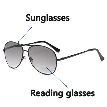 НОВИ очила За Четене, Слънчеви Очила Ретро Пилот на Пресбиопия Слънчеви Очила За Мъже Жени Карти Подаръци За Риболов В Открито Gafas