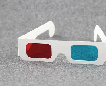 Хартиени 3D очила red син/blue 500 бр.