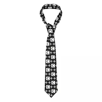 Класическа вратовръзка на C ++, код на Python Linux, вратовръзки за ежедневието, бизнес вратовръзка от полиестер