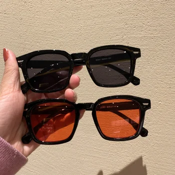 2023 Летните модни Квадратни слънчеви очила, Дамски, Мъжки нюанси, Мъжки Слънчеви Очила, Маркови дизайнерски пътни vintage Слънчеви очила De Sol UV400