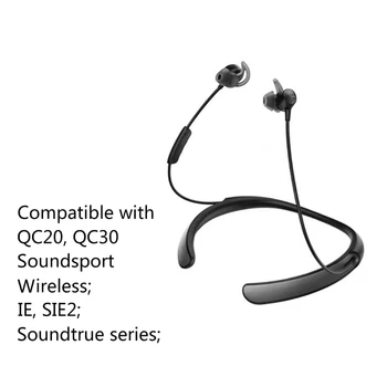 Накрайници за слушалки BOSE Wileless QC20 QC30 Взаимозаменяеми шумоизоляционный ухото на куката ушите амбушюры