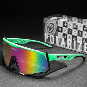 2023 Марка KDEAM Поляризирани слънчеви очила за мъже в TR90 рамка за спортове на открито Очила Дамски слънчеви очила с оригиналната кутия