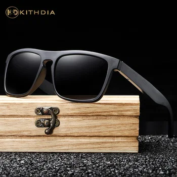 нови слънчеви очила от естествен бамбук, ръчно изработени, дървени женски мъжки 2023 висококачествени слънчеви очила с естетически покритие, поляризирани огледално нюанси