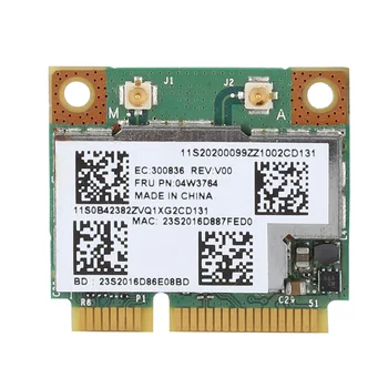 BCM943228HMB Двухдиапазонная Мрежова карта 300M Mini PCI-E За КОМПЮТЪР Lenovo 04W3746