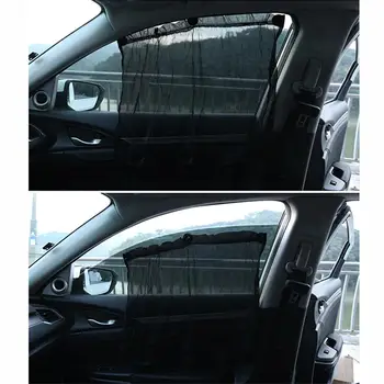 2X 2x Странично прозореца на Колата козирка Шторка Защита за автомобилни стъкла