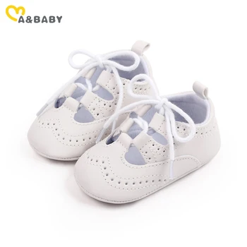 ma & baby 3-12 м, обувки за бебета момчета и момичета, пролетно-лятна бандажная нескользящая ежедневни обувки за ходене за деца