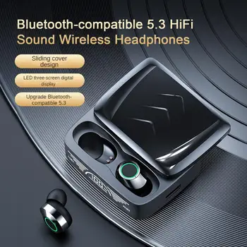 Оригинални безжични слушалки BQ30, слот Bluetooth слушалки 5.3, спортни слушалки, Музикални слушалки за iphone Xiaomi