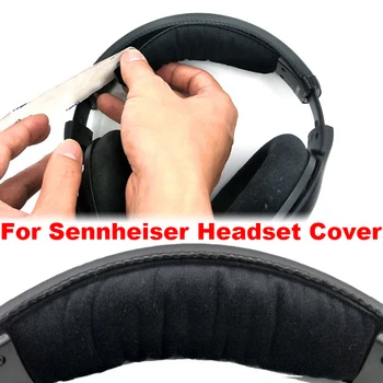 За слушалки Sennheiser, калъф за слушалки, превръзка на главата, еластична тъканта, възглавници, защита на горната част на възглавницата, сменяеми амбушюры, протектор
