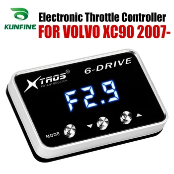 Авто електронен контролер на педала на газта, състезателни ускорител, мощен усилвател за VOLVO XC90 2007-2019, Аксесоари за настройка