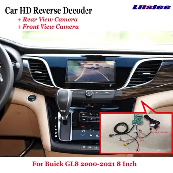 За Buick GL8 28T 2016-2022 2023, автомобили предна камера за задно виждане, 8-инчов обратната декодер, оригиналния интерфейс на обновяване на екрана