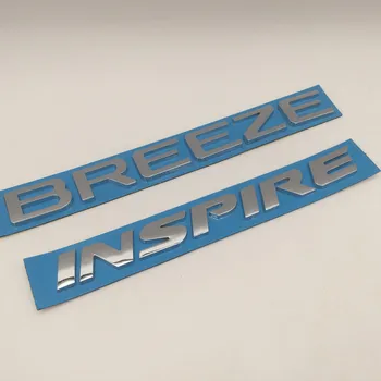 1бр 3D ABS за кола BREEZE INSPIRE с буквенной емблема, етикети на заден багажник, икона, стикер за полагане на авто аксесоари