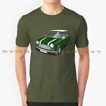 Класическа лятна забавна тениска Mini #1 за мъже и Жени, мини-автомобил, Автомобилен Спорт, Класически Cooper Austin Rover, Гоночное шофиране