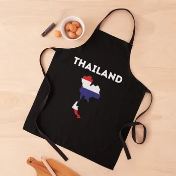Карта на Тайланд, риза, отличен дизайн, сувенир, подарък, тениска, престилка, престилки за жените, аксесоари за готвач, козметичен престилка