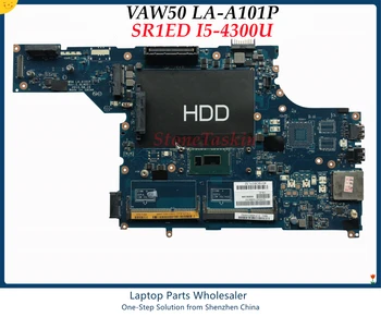 Висок клас дънна Платка VAW50 LA-A101P за лаптоп DELL Latitude E5540 CN-0TJ6JG TJ6JG с процесор SR1ED I5-4300U DDR3L Тестван