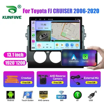 13,1-инчов Радиото в автомобила На Toyota FJ CRUISER 2006-2020 Кола DVD GPS Навигация Стерео Carplay 2 Din Централна Мултимедиен Android Auto