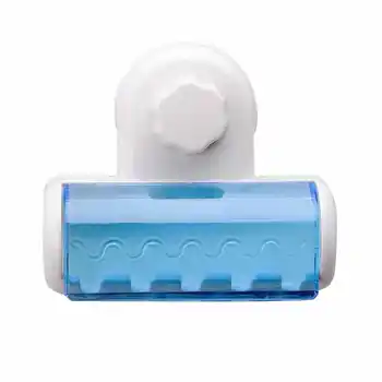 Spinbrush Пластмасов засмукване 5-слотный Прахоустойчив държач за четка за зъби, стенен държач за Аксесоари за дома и Банята