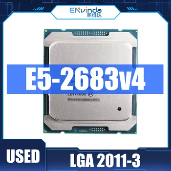Използва Оригинален Intel Xeon E5 2683 V4 E5-2683V4 2.1ghz 16 ядра 40 М 120 W 14 нанометрови LGA 2011-3 С поддръжка на дънната платка X99