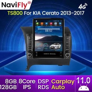 Android 11 CarPlay Auto Авто радио стерео мултимедиен плейър GPS Навигация за Kia K3 Cerato 3 Forte 2013-2017 2 din dvd