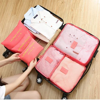 Пътна чанта за багаж, чанта за сортиране на дрехи, чанта-органайзер за дрехи, Дрехи, бельо, Обувки, чанта за съхранение, Опаковане чанта Органайзер за пътуване
