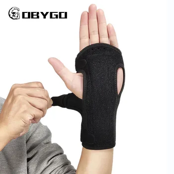 GOBYGO 1 бр. защита на китките от артрит Защита на китката, палеца Облекчава Болката, Предотвратява Разтягане на сухожилията на ръцете Лесен стабилен