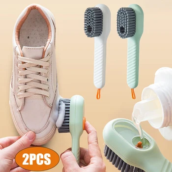 Новата Многофункционална Автоматична Четка за сапун с добавен течен сапун, Четка за обувки, четка за дрехи с мека четка, четка за дрехи, захранващи сапун, четка