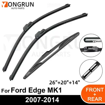 Гумени Аксесоари За Четки за чистачки на предното и Задното Стъкло на Автомобила Ford Edge MK1 26