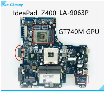 LA-9063P дънна Платка За Лаптоп Lenovo VIWZI-Z2 LA-9063P Z400 дънна Платка Z400 14 инча HM77 DDR3 GT740M Графика