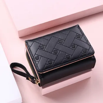 Дамски портмонета, сладко в чантата си Kawaii, луксозен дизайнерски женски портфейл, розово чантата си, дамски портфейл, малко по женски кожен портфейл, чанта