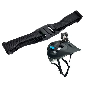 Регулируема Глава-колан за шлем, адаптер за прикрепване на каишка за Gopro HD Hero 9 8 7 6 5 4 3+ 3 Аксесоари за спортна екшън камера SOOCOO